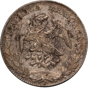Mexico 8 Reales 1893 Go RS Silver