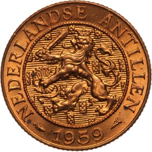 Netherlands Antilles 2 1/2 Cents 1959