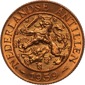 Netherlands Antilles 2 1/2 Cents 1959
