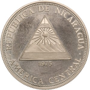 Nicaragua 100 Cordobas 1975 Silver