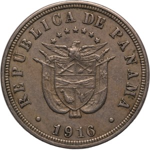 Panama 2 1/2 Centesimos 1916
