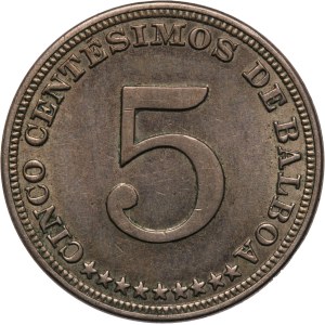 Panama 5 Centesimos 1929