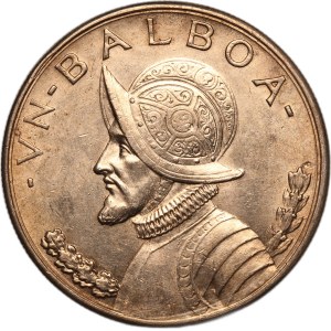 Panama 1 Balboa 1931 Silver