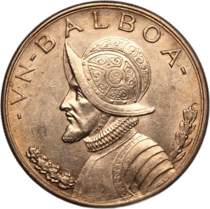 Panama 1 Balboa 1931 Silver