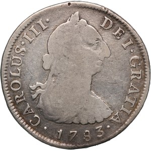 Peru 4 Reales 1783 MI Silver