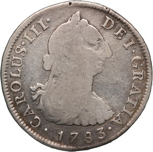 Peru 4 Reales 1783 MI Silver