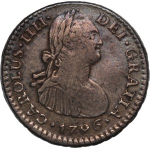 Peru 1 Real 1796 IJ Silver