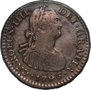 Peru 1 Real 1796 IJ Silver