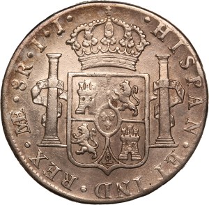 Peru 8 Reales 1803 IJ Silver