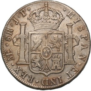 Peru 8 Reales 1810 JP Silver