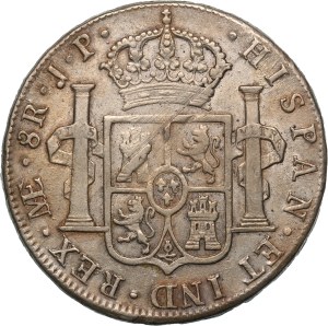 Peru 8 Reales 1810 JP Silver