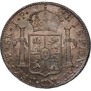 Peru 8 Reales 1816 JP Silver
