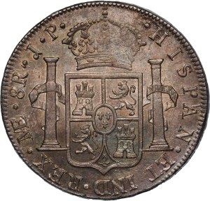 Peru 8 Reales 1816 JP Silver