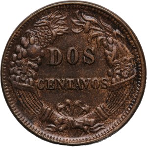Peru 2 Centavos 1876