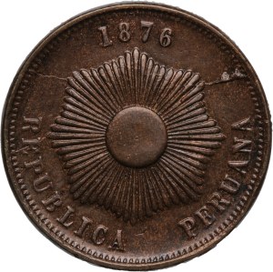 Peru 2 Centavos 1876