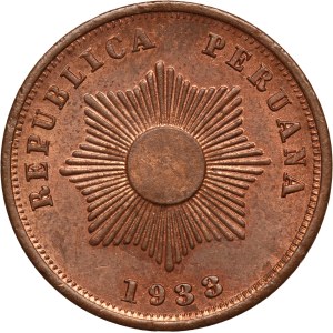Peru 2 Centavos 1933