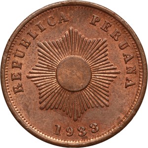 Peru 2 Centavos 1933