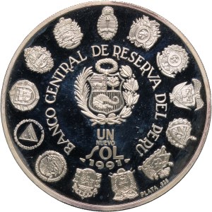 Peru 1 Sol 1991 Silver