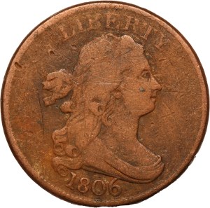 United States 1/2 Cent 1806 Large 