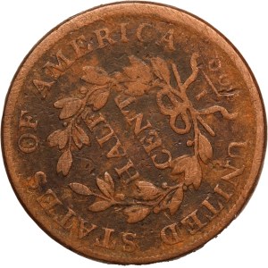 United States 1/2 Cent 1806 Large 6 Type Mint Error