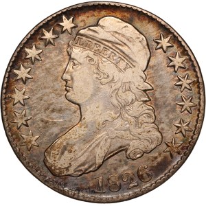 United States 50 Cents 1826 Mint Error Silver