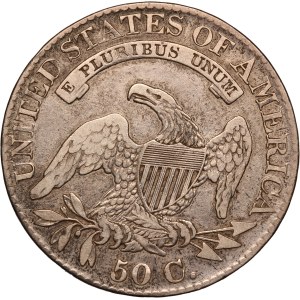 United States 50 Cents 1826 Mint Error Silver