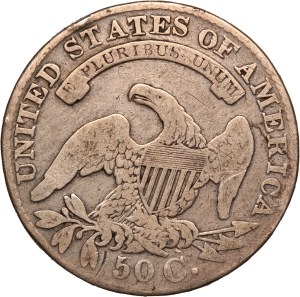 United States 50 Cents 1829 1829/7 Silver