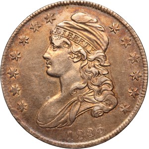 United States 50 Cents 1835 Silver