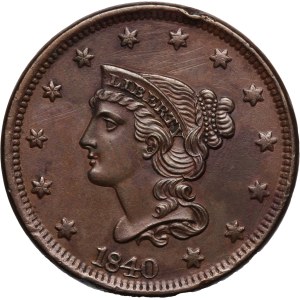 United States 1 Cent 1840