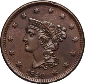 United States 1 Cent 1840