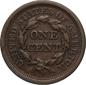 United States 1 Cent 1852