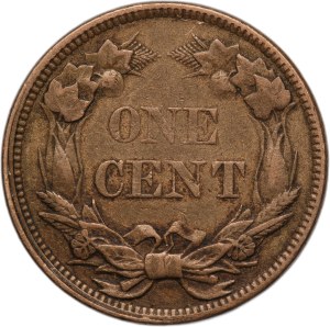 United States 1 Cent 1858 1858/7