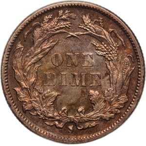 United States Dime 1888 S Silver