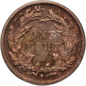 United States Dime 1888 S Silver