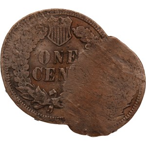 United States 1 Cent 1898 Rare Mint Error