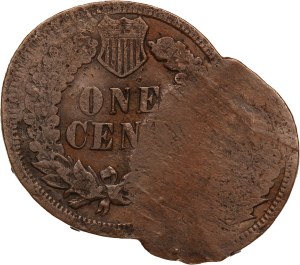 United States 1 Cent 1898 Rare Mint Error