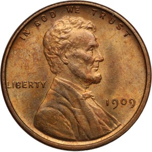 United States 1 Cent 1909 V.D.B.
