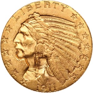 United States 5 Dollars 1911 Gold