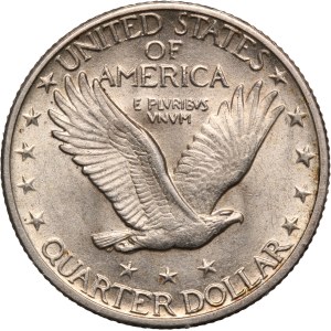 United States 25 Cents 1925 Silver