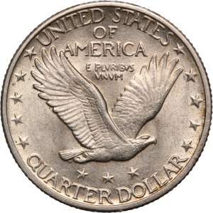 United States 25 Cents 1925 Silver