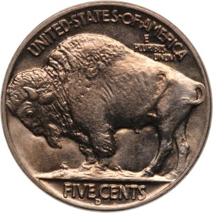 United States 5 Cents 1938 D