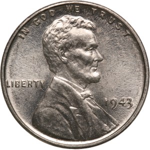 United States 1 Cent 1943 Mint Error
