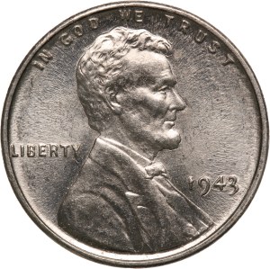 United States 1 Cent 1943 Mint Error