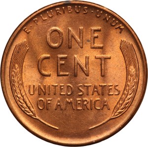 United States 1 Cent 1954 S Mint Error