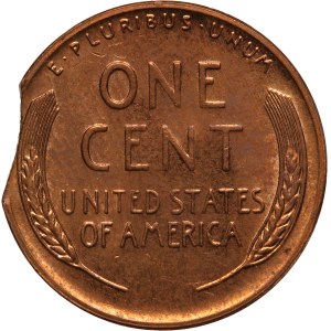 United States 1 Cent 1957 D Mint Error