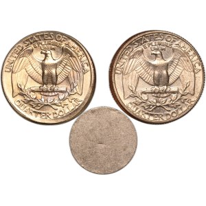 United States Lot of 3 Coins 1978-1990 Mint errors Rare
