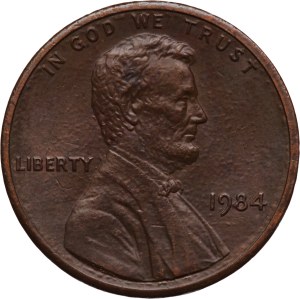United States 1 Cent 1984 Rare