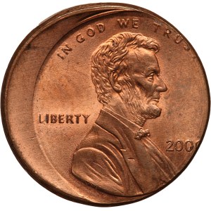 United States 1 Cent 2000 Mint Error
