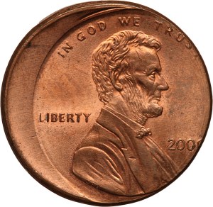 United States 1 Cent 2000 Mint Error