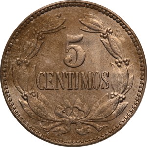 Venezuela 5 Centimos 1938